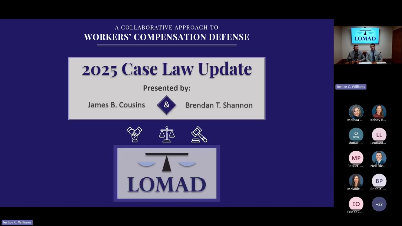2025 Case Law Update | ft. James B. Cousins & Brendan T. Shannon