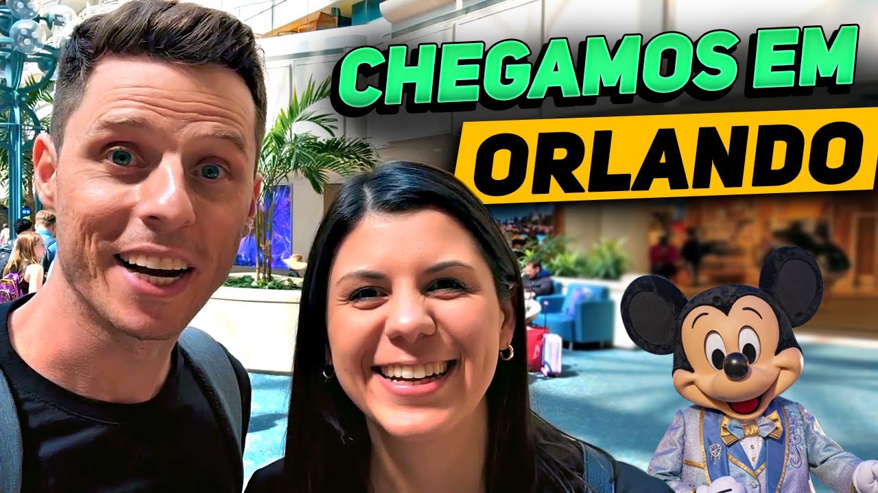 Chegamos em Orlando! Dia 1 (Aeroporto, Walmart, Hotel na International Drive)