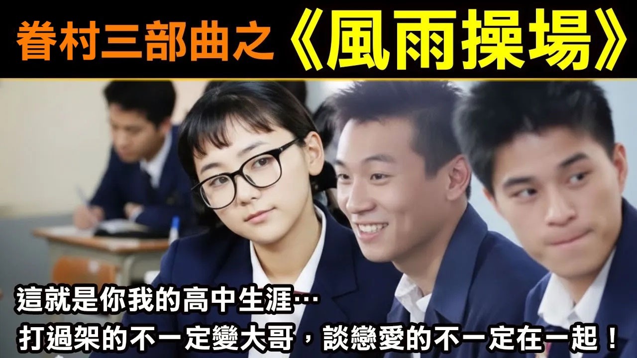 眷村三部曲之《風雨操場》這就是你我的高中生涯…打過架的不一定變大哥，談戀愛的也不一定在一起！
