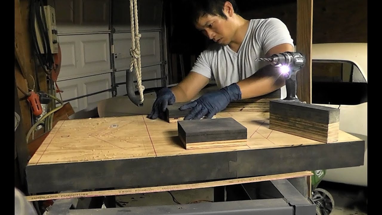 Making an Arm Wrestling Table