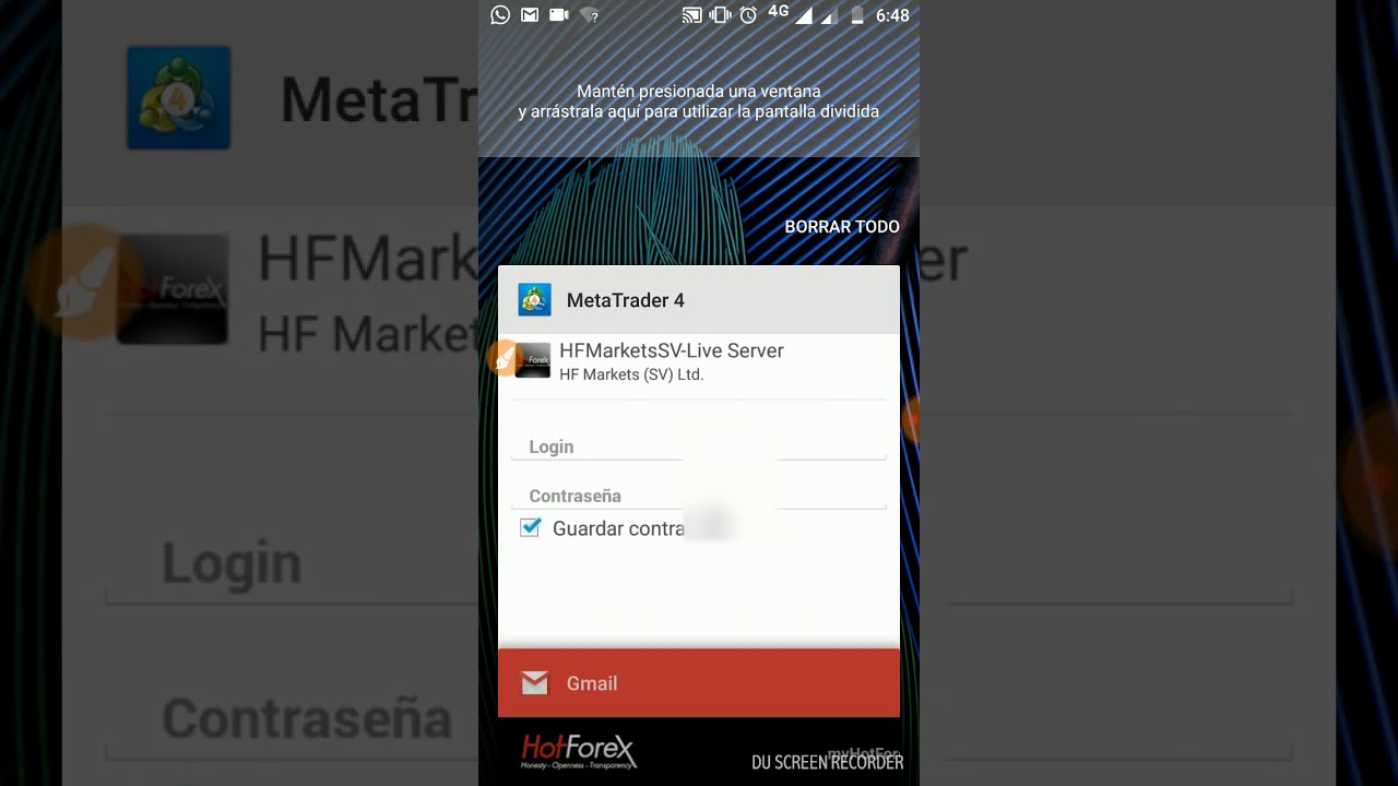 Conectar cuenta de Hotforex a Metatrader 4