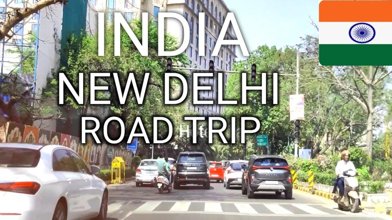 🇮🇳 INDIA ROAD TRIP | NEW DELHI | CAPITAL CITY OF INDIA | HONKING CITY | NEW DELHI ROADS | VEHICLES 