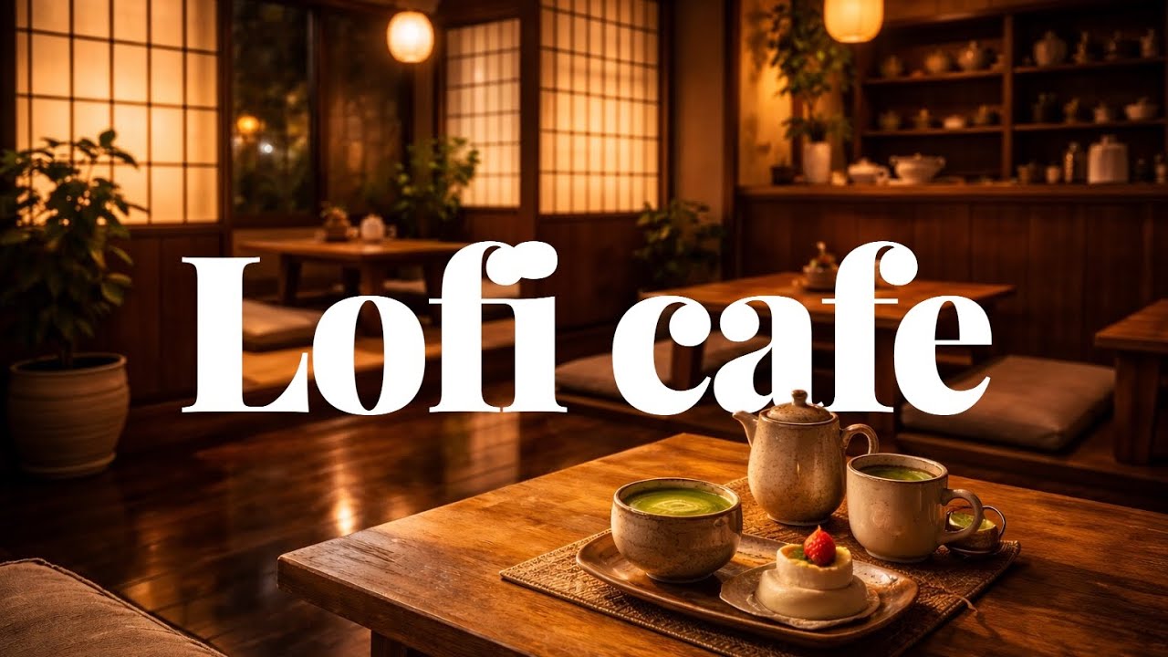 Lofi cafe • Cozy cafe lofi chill beat, soft boom bap drums, jazzy electric piano chords