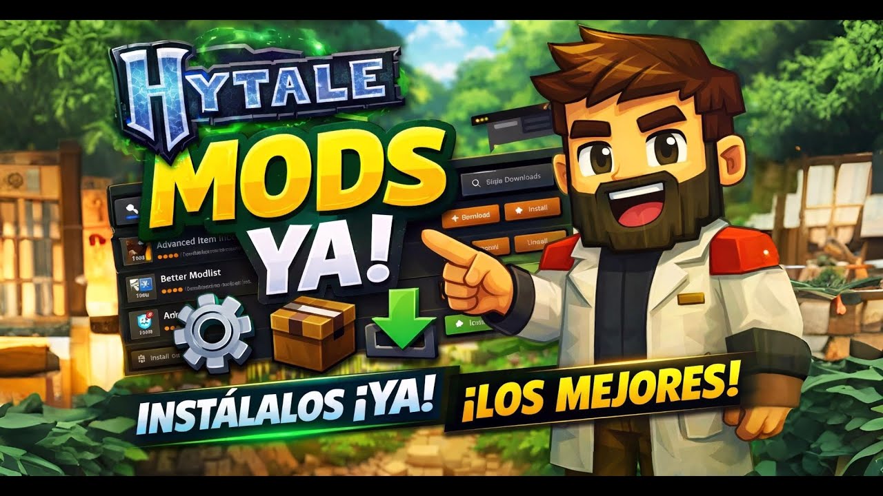 Cómo instalar MODS en Hytale + Los mejores mods para empezar