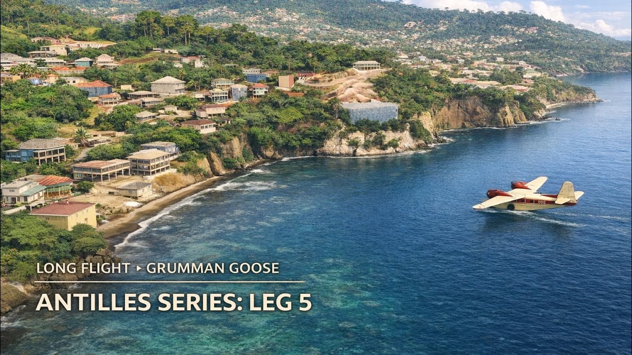 Long Flight | Grumman Goose — Saint Lucia to St Vincent