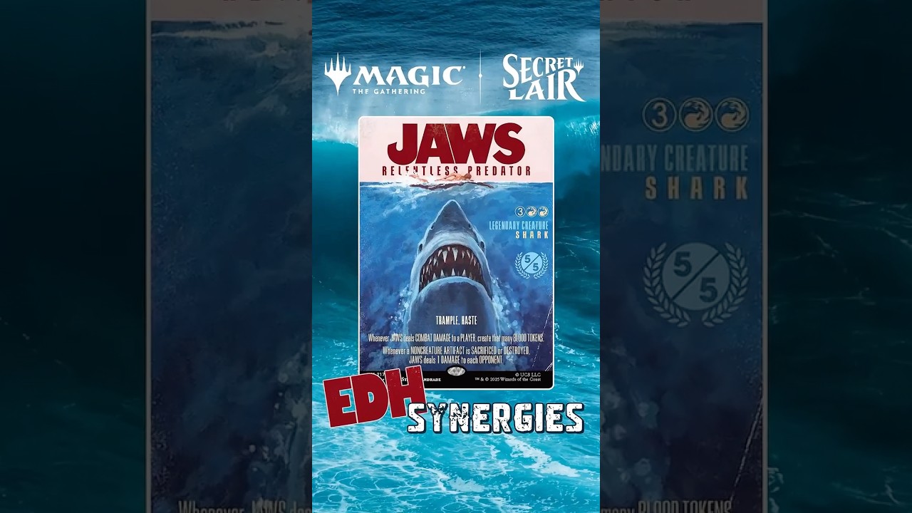 Синергия EDH: &laquo;Челюсти&raquo;, &laquo;Безжалостный хищник&raquo; | #Shorts