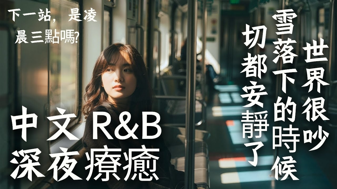 【中文R&B】凌晨三點，躲進便利店喝杯熱奶茶聽這首歌 ❤️｜感性歌單推薦｜放鬆・讀書・工作 BGM