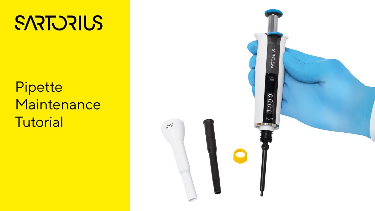 Pipette Maintenance Cleaning Tutorial Including Decontamination, Autoclaving and Calibration