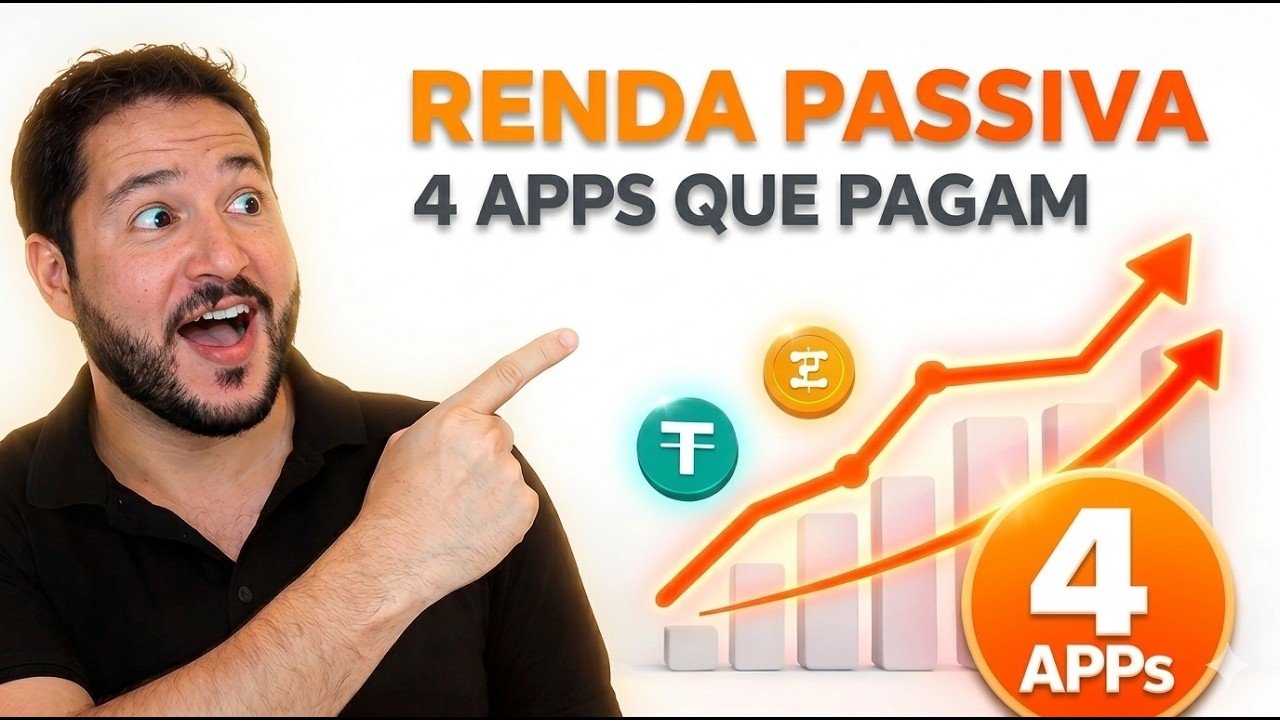 🔥 Testei 4 Apps de renda passiva em cripto &mdash; Veja como funciona