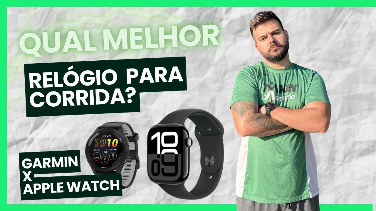 Qual Relógio Escolher Para Correr? Garmin ou Apple Watch?