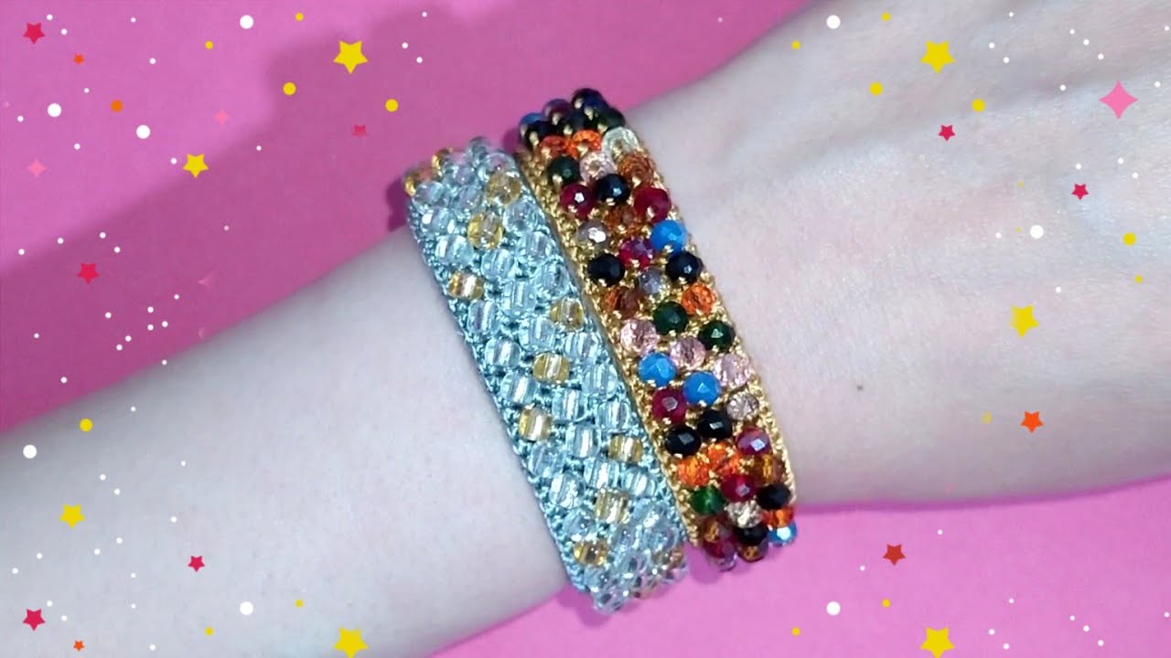 How to Make a Crochet Beaded Bracelet | DIY Jewelry You&rsquo;ll Love | Easy & Aesthetic Handmade Jewelry