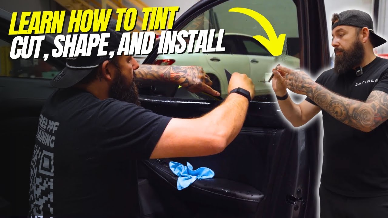 Mastering Side Window Tinting: How to Cut, Shrink & Install Like a Pro
