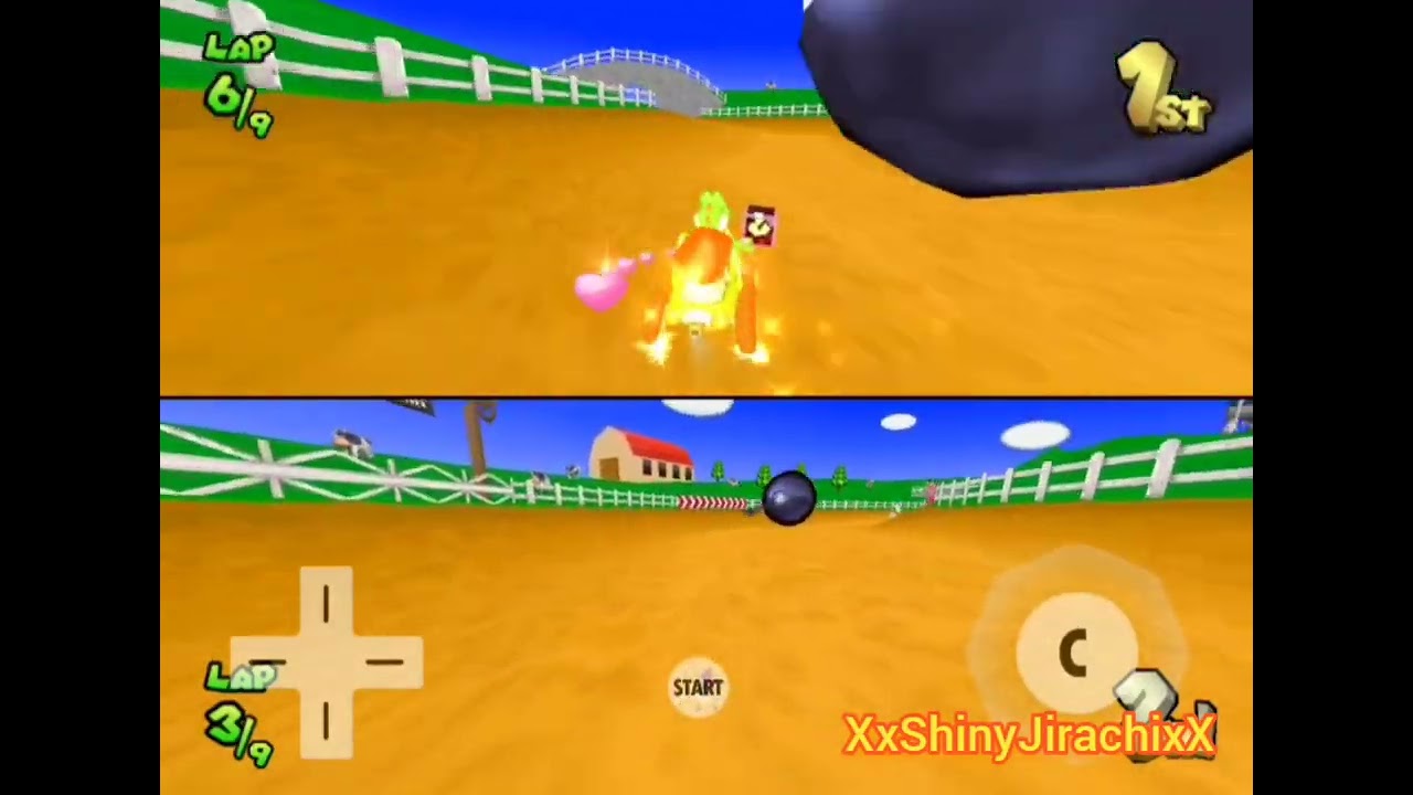 MKDD: Purely Chaos Items (Round 273) - N64 Moo Moo Farm