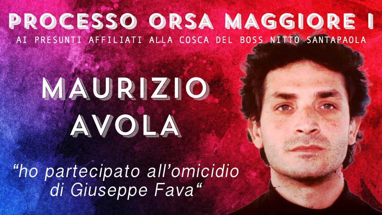 Maurizio Avola 13 maggio 1996 - Processo Orsa Maggiore I Prima Parte