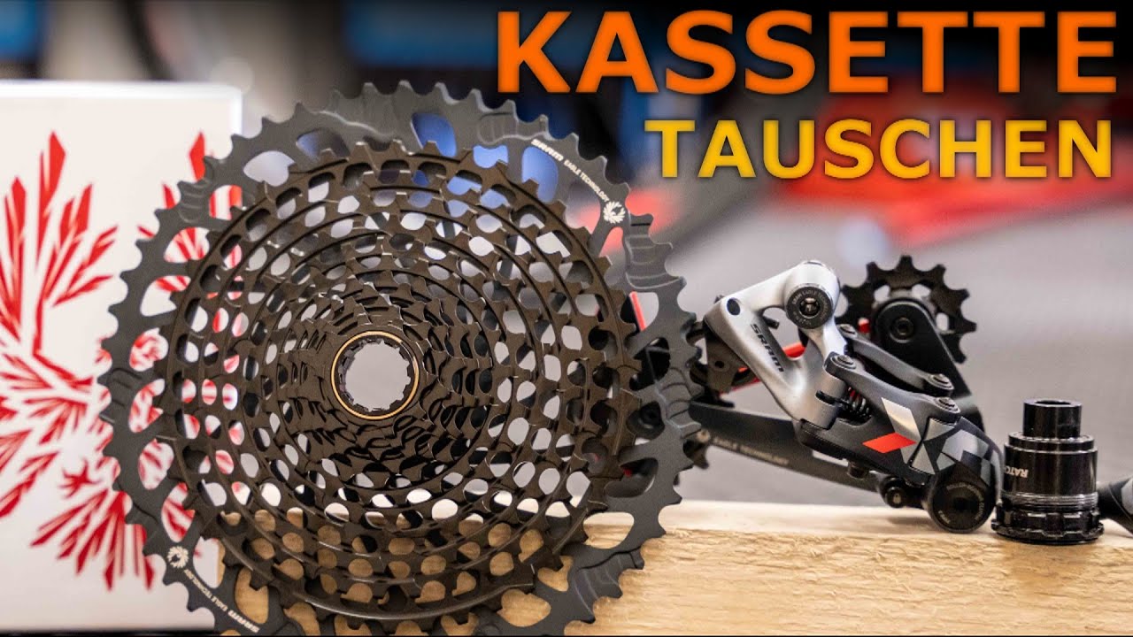 Kassette wechseln auf SRAM EAGLE + Freilauf auf XD umbauen (X01)
