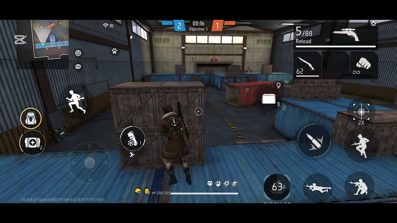 Free Fire 1vs1 Duel | Crazy Headshots #freefire 