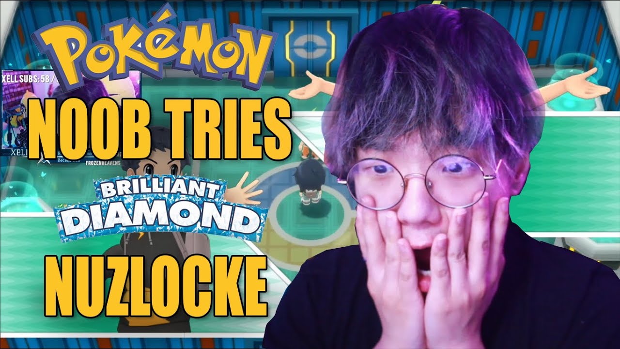 Pokemon Noob Tries BDSP Elite Four Nuzlocke - Stream Highlights
