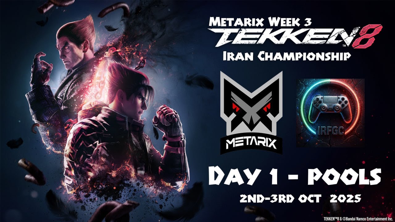 Metarix Week 3 - TEKKEN 8 Dojo Tournament day 1 Pools