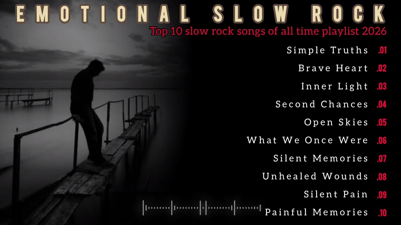 EMOTIONAL SLOW ROCK AMERICAN ROCK SONGS OF ALL TIME PLAYLIST2026 #emotionalrock #music 