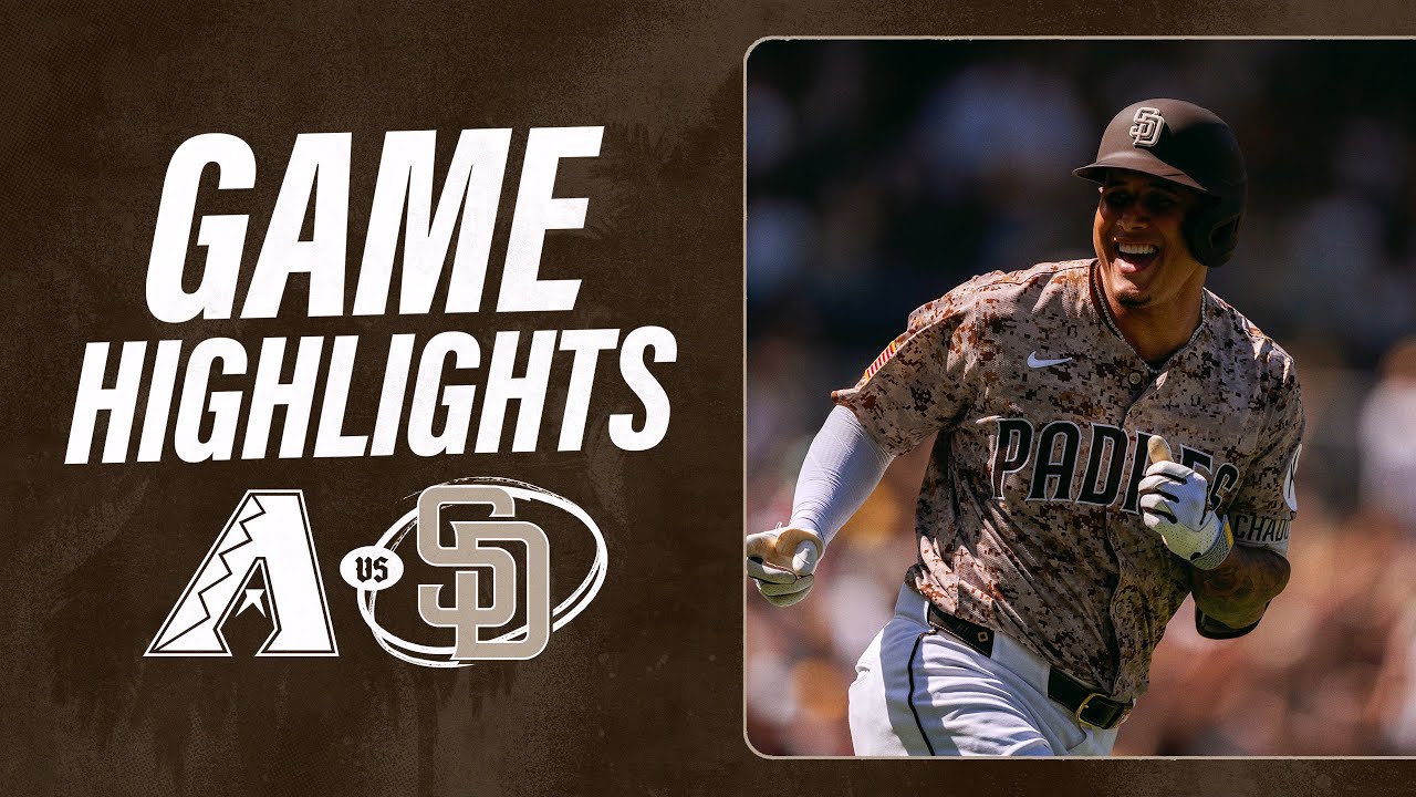 D-backs vs. Padres Game Highlights (9/28/25) | MLB Highlights