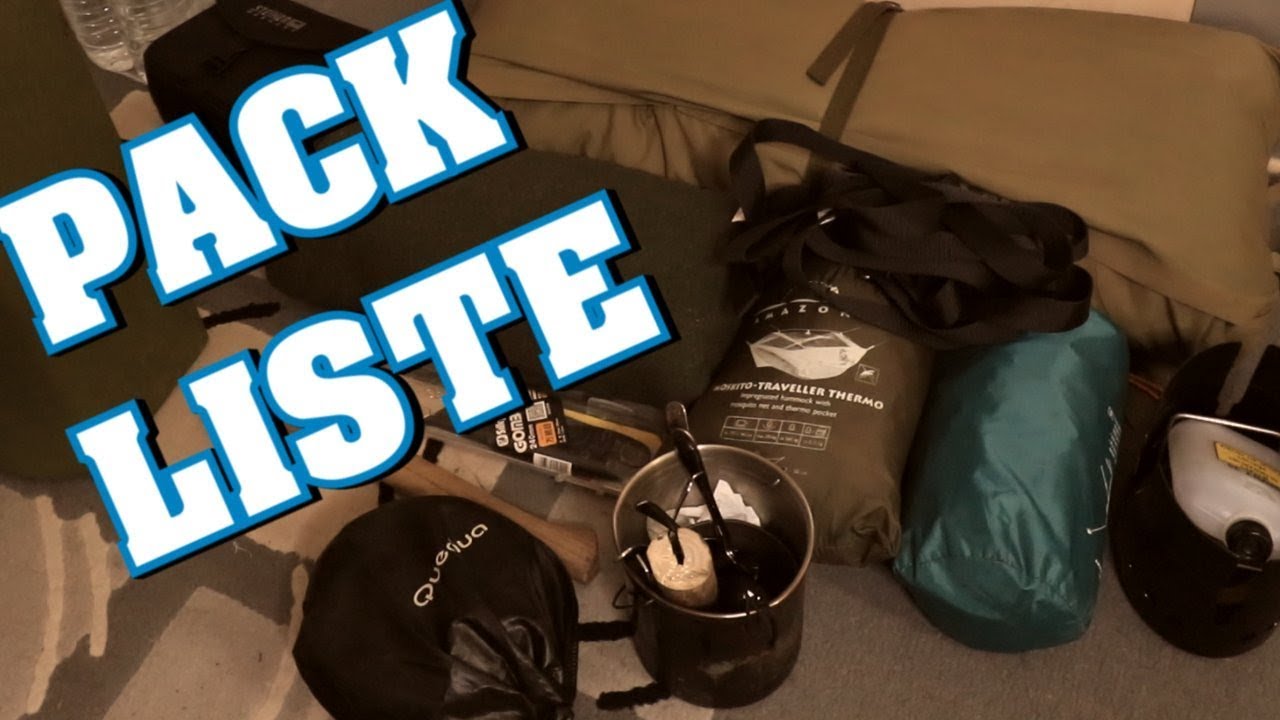 Schweden Tour Packliste