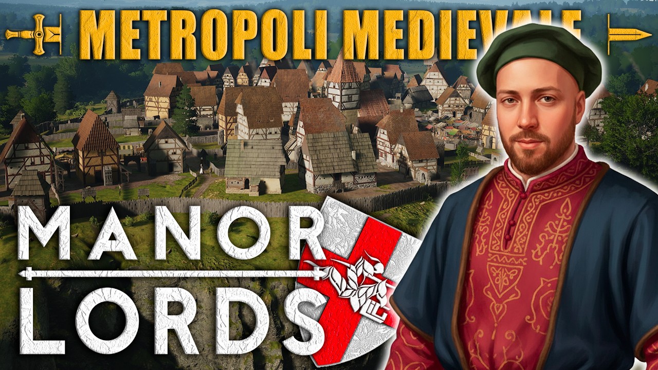 DIVENTIAMO UNA METROPOLI MEDIEVALE | Manor Lords New Update #4