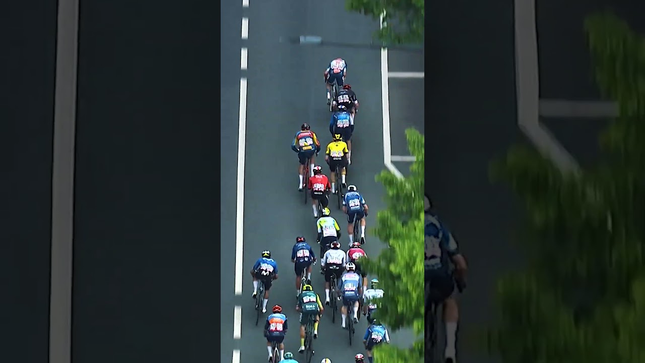 BINIAM GIRMAY SPRINTS TO PODIUM 🔥 #giroditalia #giro #cycling