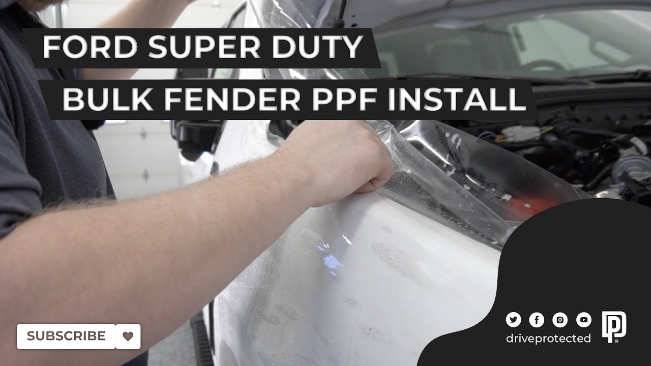 Ford Super Duty - Bulk Fender PPF Install