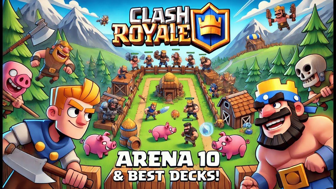Best Arena 10 Decks - Clash Royale #clashroyale