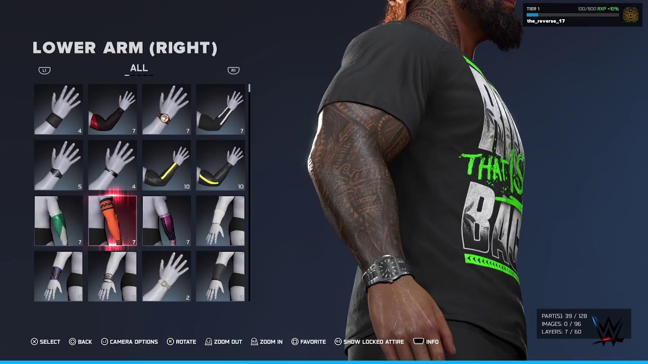 WWE. 2K 26. Jey Uso attire.