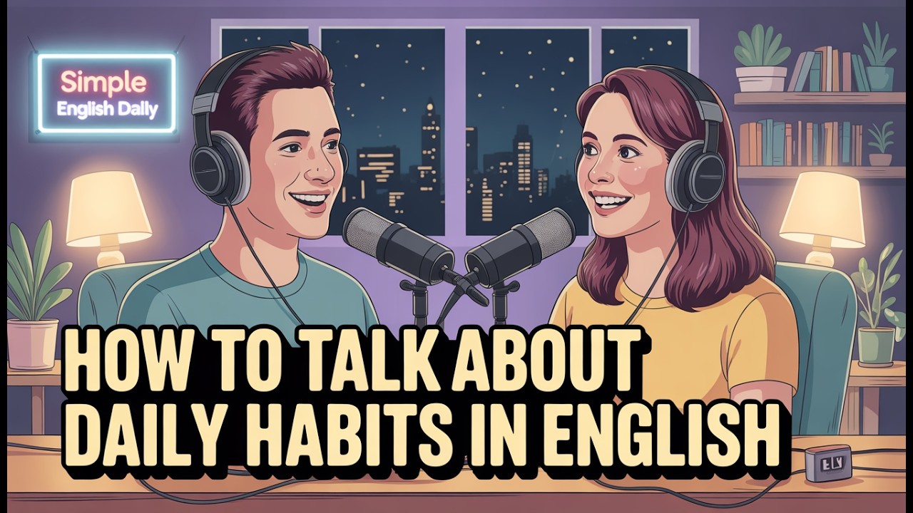 Daily Routine in English | Learn English Conversation for Beginners | English Speaking Practice