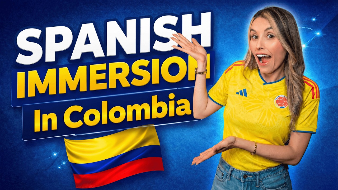 Want to Speak Spanish Faster? Try Total Immersion🤗 [Come to Colombia with Us]