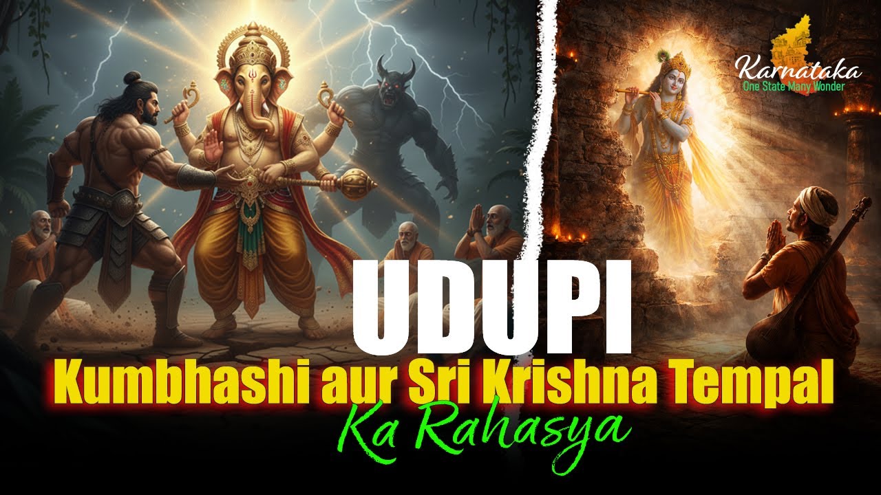 Anegudde Temple Rahasya | Udupi Sri Krishna Math History | Hidden Secrets of Udupi 🔱