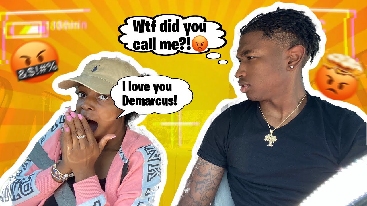 CALLING MY BOYFRIEND MY EX NAME PRANK!