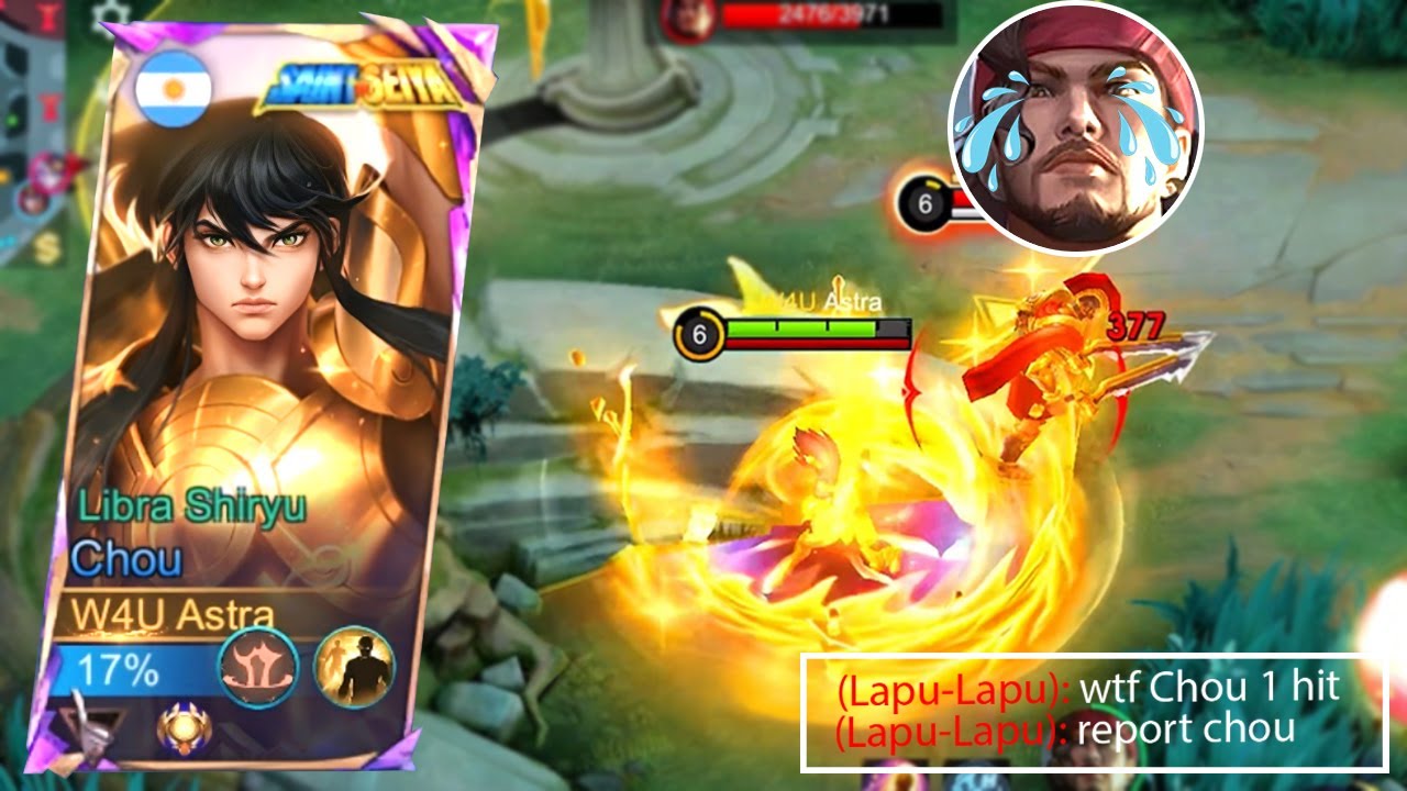 CHOU VS TOP GLOBAL LAPU LAPU EXP LAND | Mobile Legends