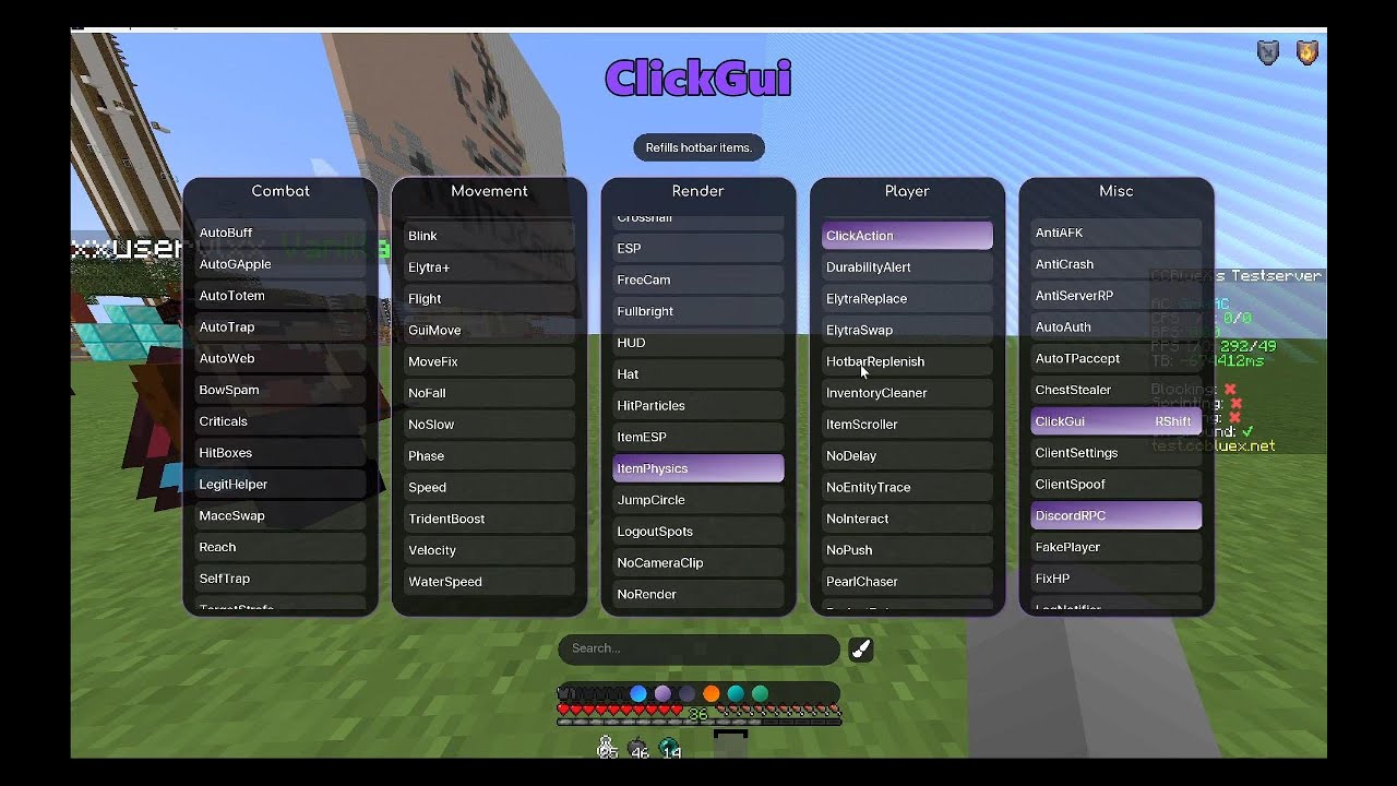 ThunderHack NextGen 0.6 ShowCase