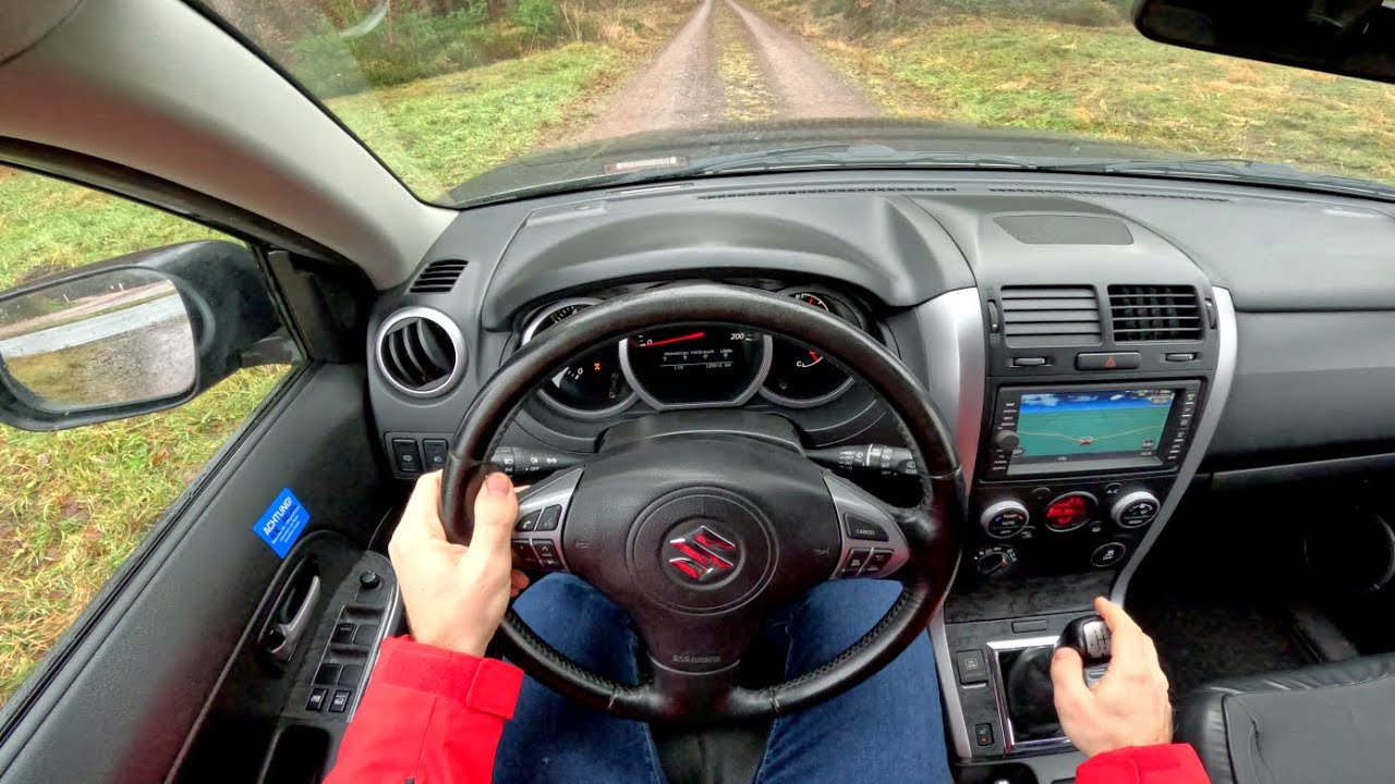 2012 Suzuki Grand Vitara [1.9 DDiS - 129 HP] POV Test Drive | 0-100 Acceleration