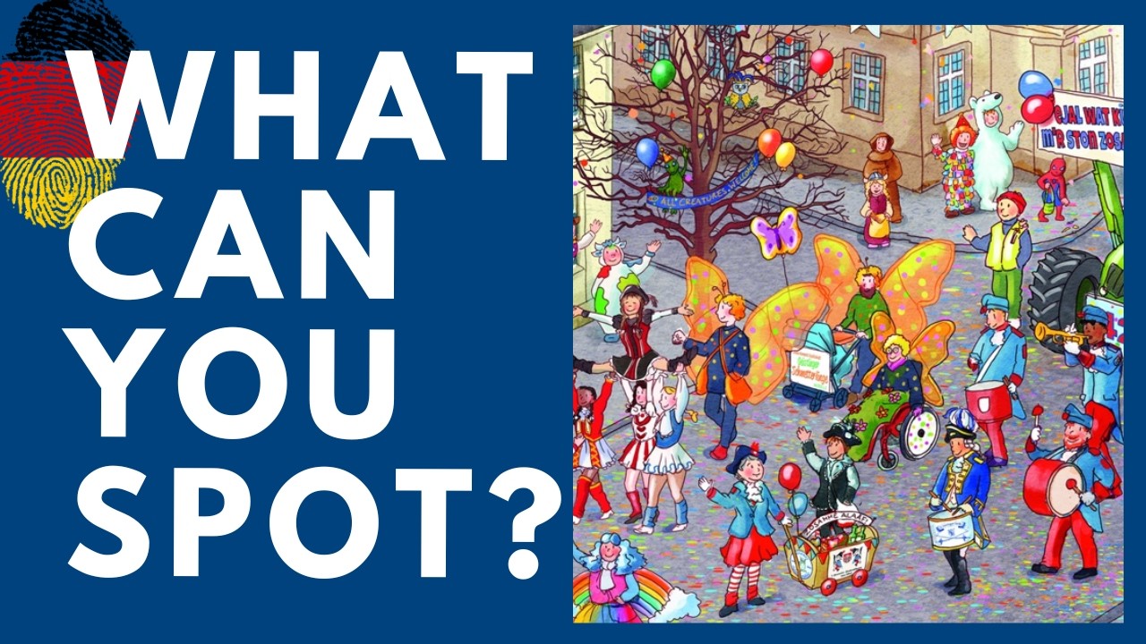 Die fünfte Jahreszeit - Fasching! | comprehensible German input (B1)
