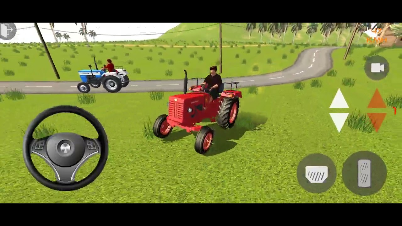 Indian Tractor Driving 4 टैक्टर वाला गेम | अच्छा गेम tractor खेत को जोता गया गेम्स | gamer48