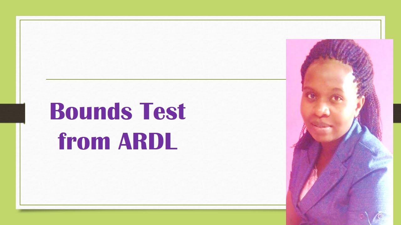 Performing Bounds Test from ARDL in Stata