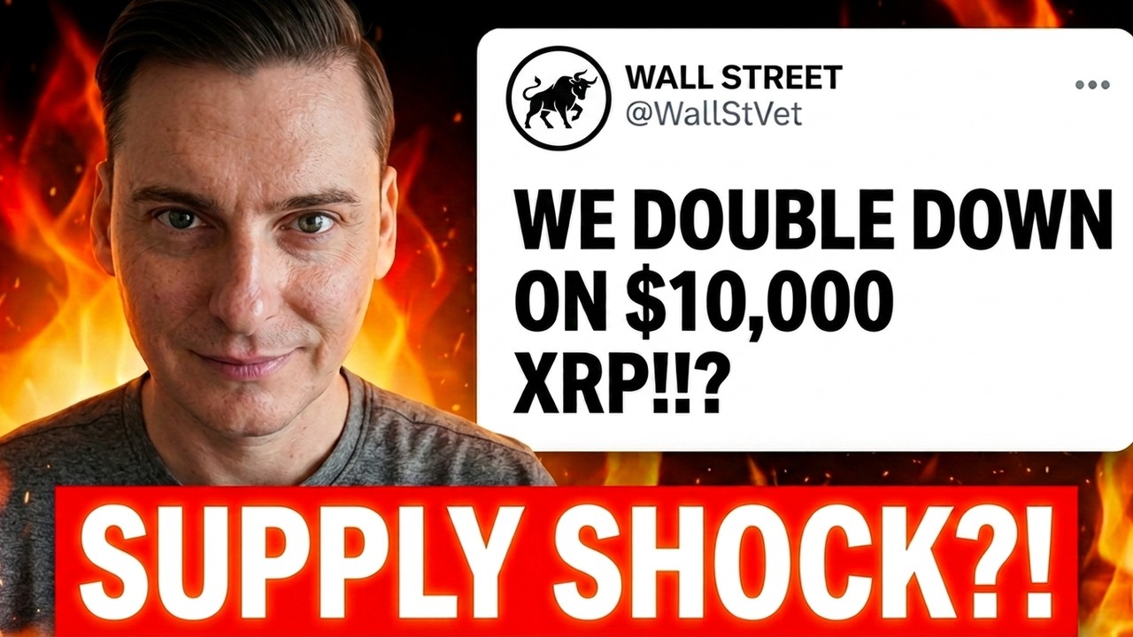 WALL STREET PRO JUST DROPPED A $10,000 XRP BOMB!? (SUPPLY SHOCK)