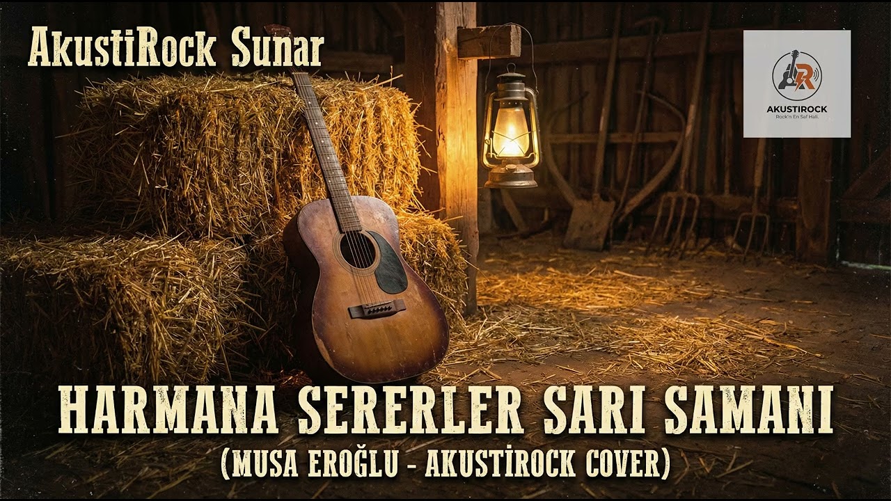 Harmana Sererler Sarı Samanı - Musa Eroğlu | Akustik Rock Cover