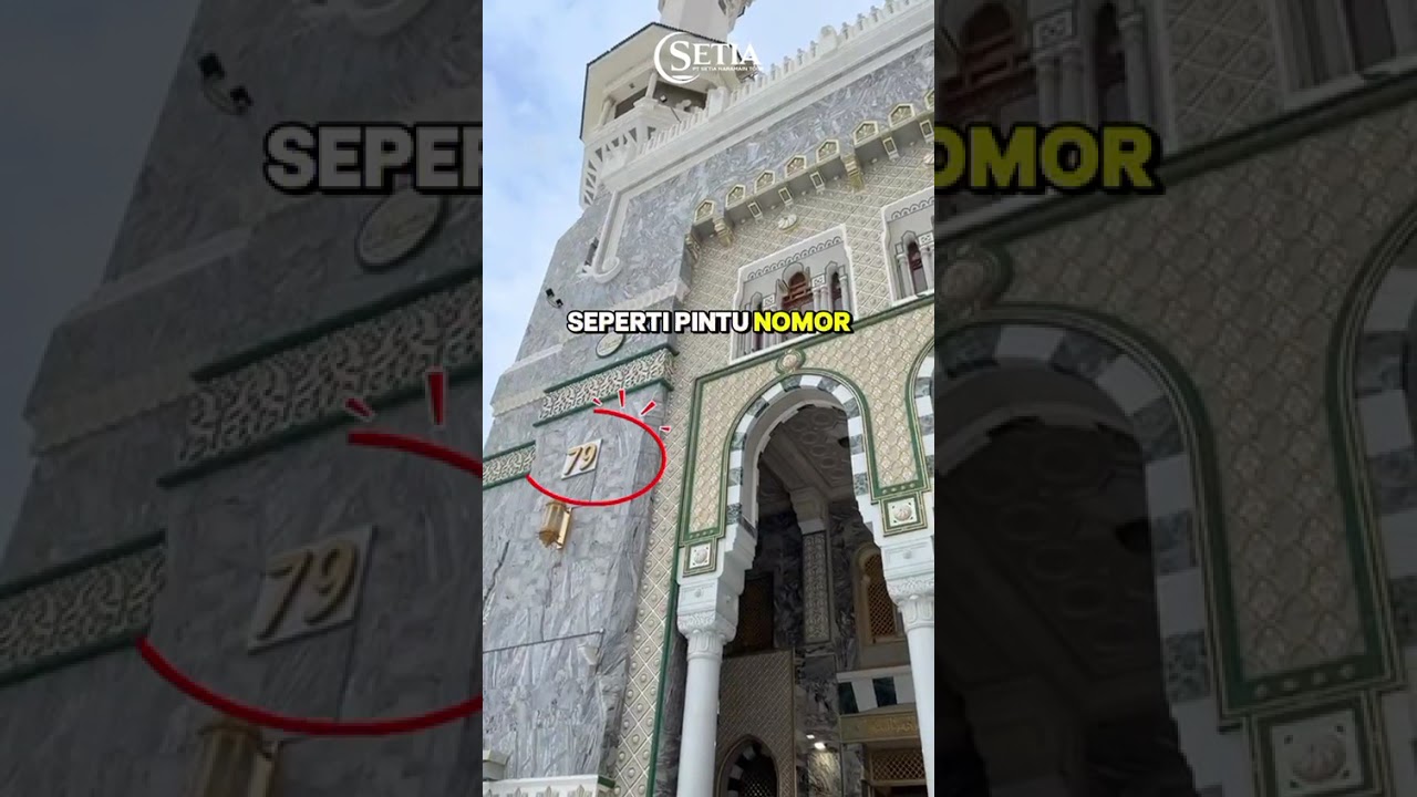 Tips agar tidak tersesat di Masjidil Haram