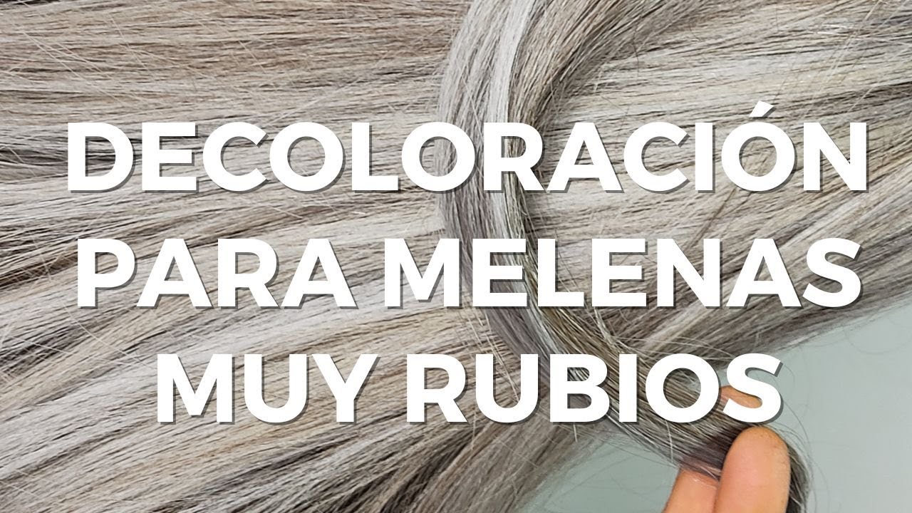 ¿Cuánto tiempo dejar el decolorante para obtener un tono ultra claro?