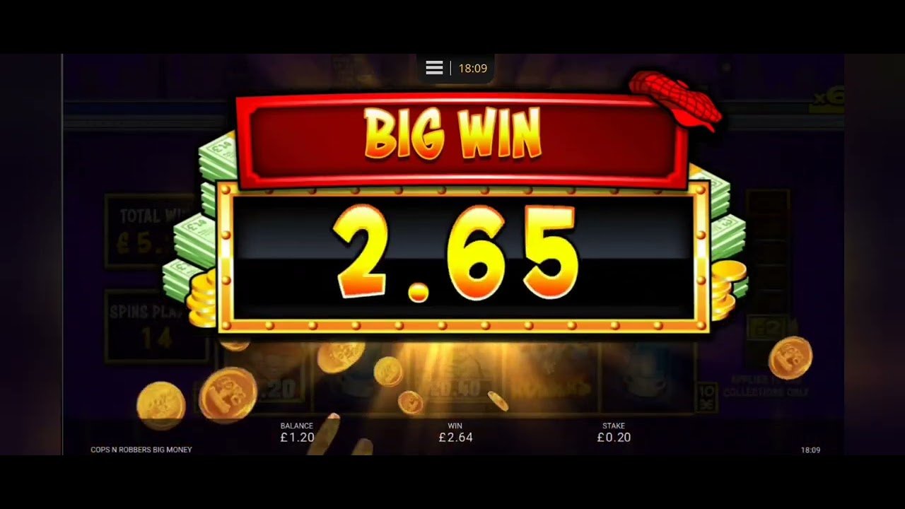cops and robbers big money compilation massive wins