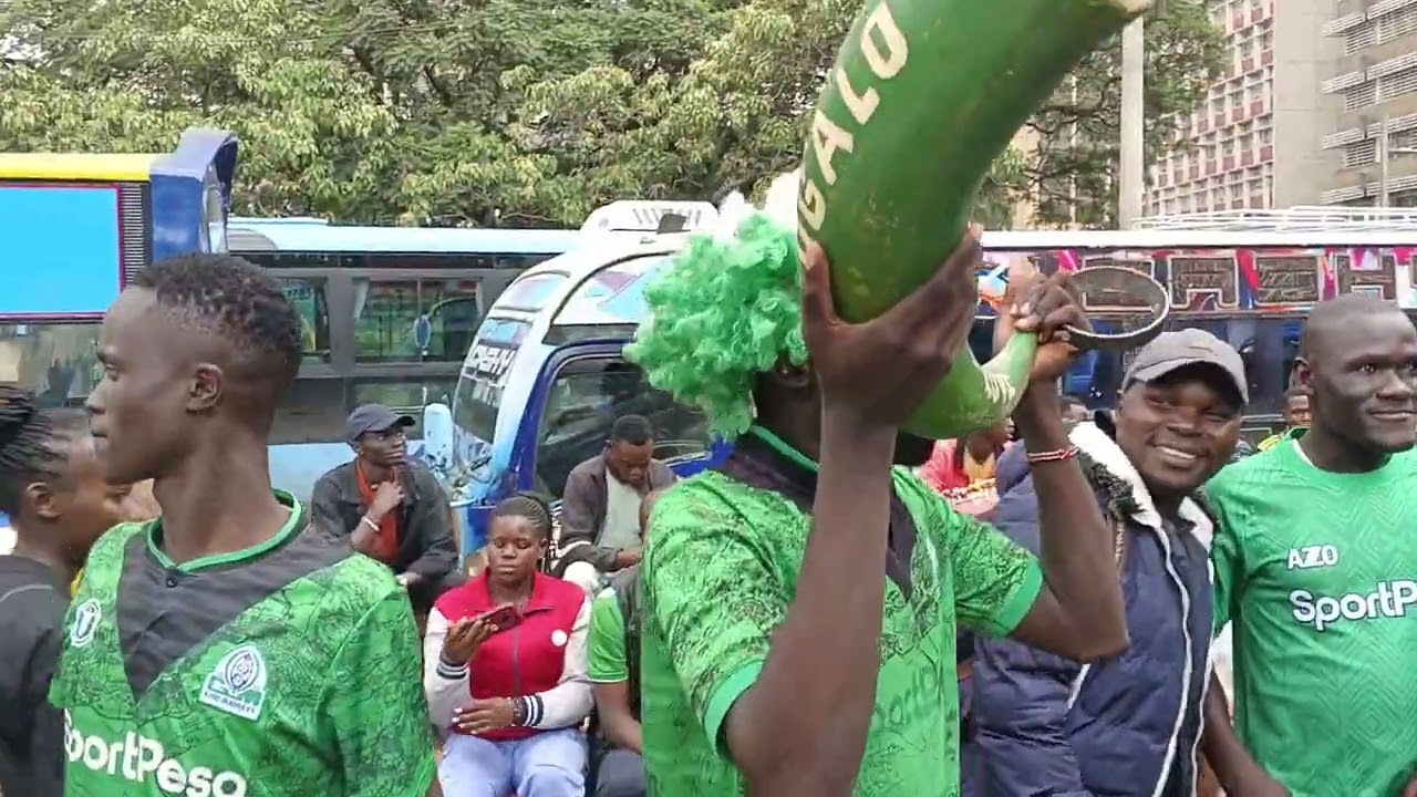 POWER: Match DAY Gor Mahia football team supporters #subscribe 