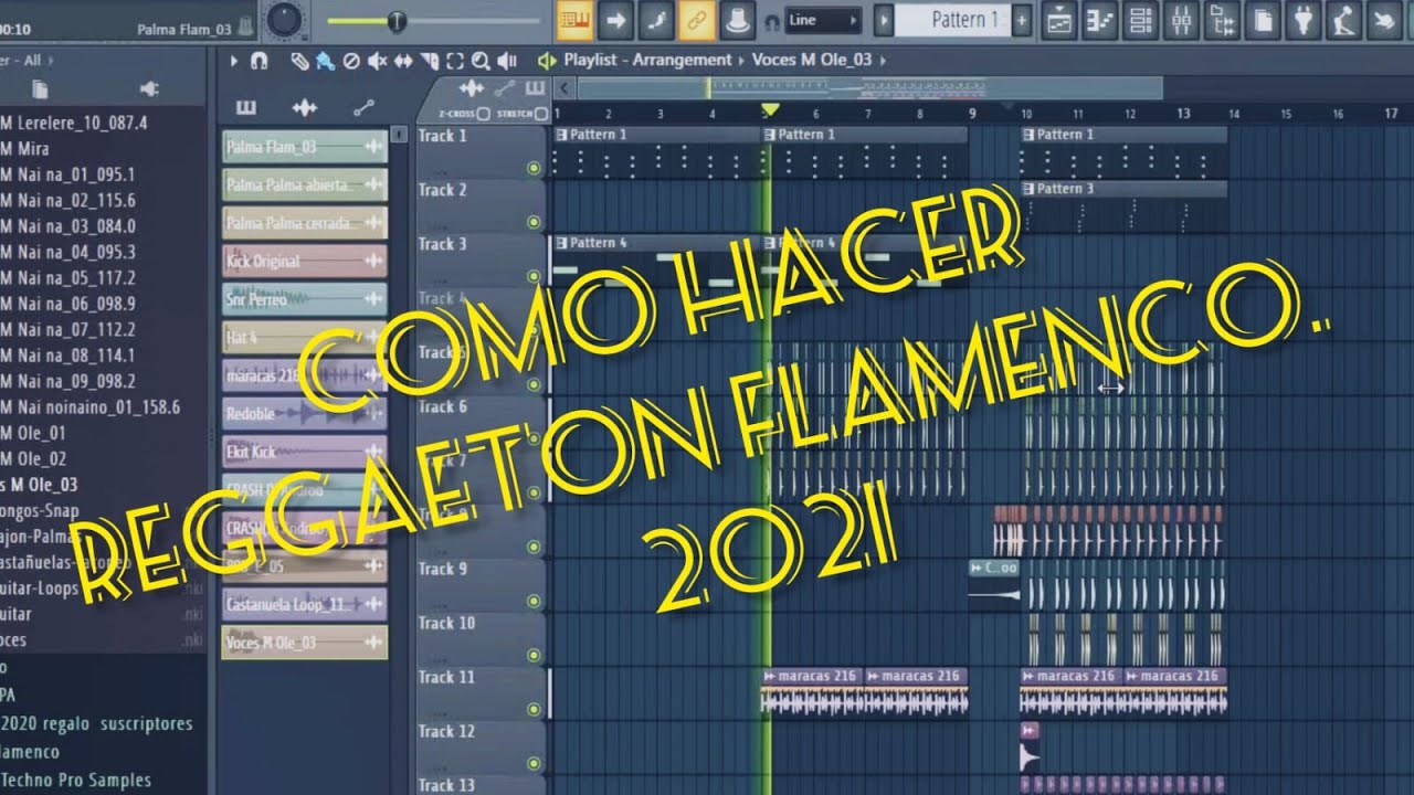 Como Hacer beat de Reggaeton Flamenco en FL 2021 Tutorial