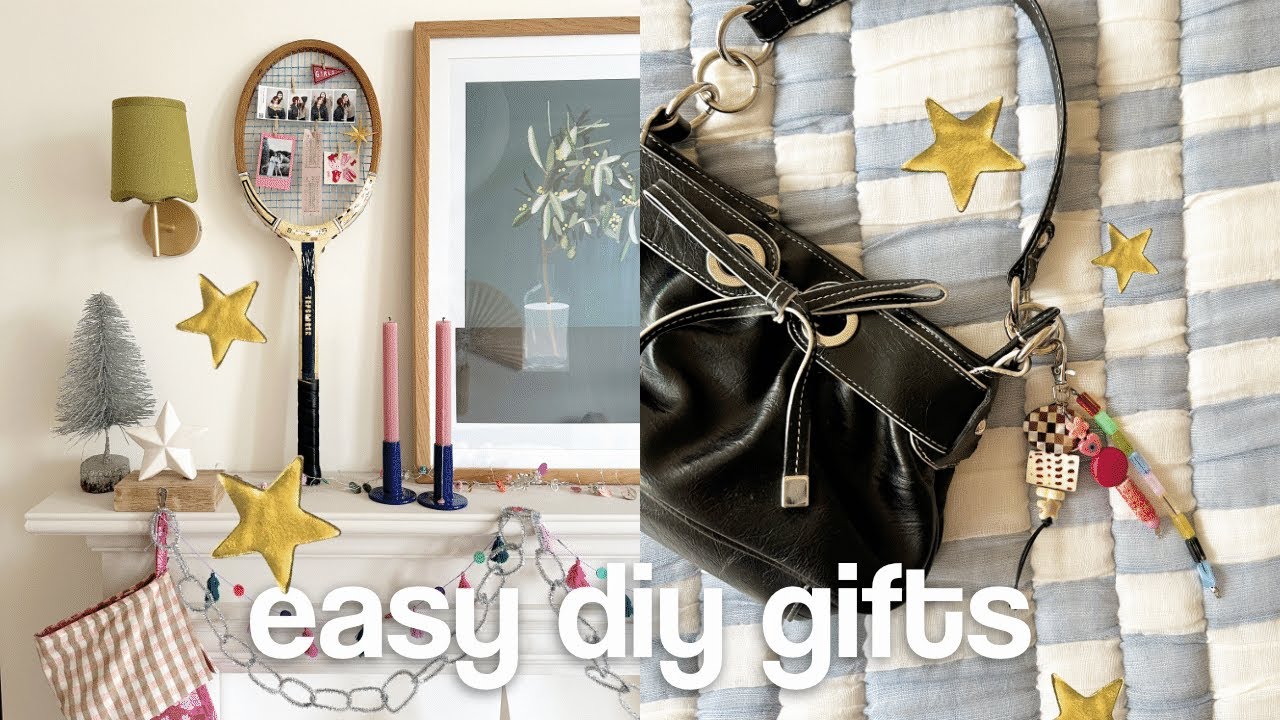 Last Minute EASY DIY Gifts on a Budget ✨ 🎁 Handmade Christmas Presents for a Pinterest perfect gift