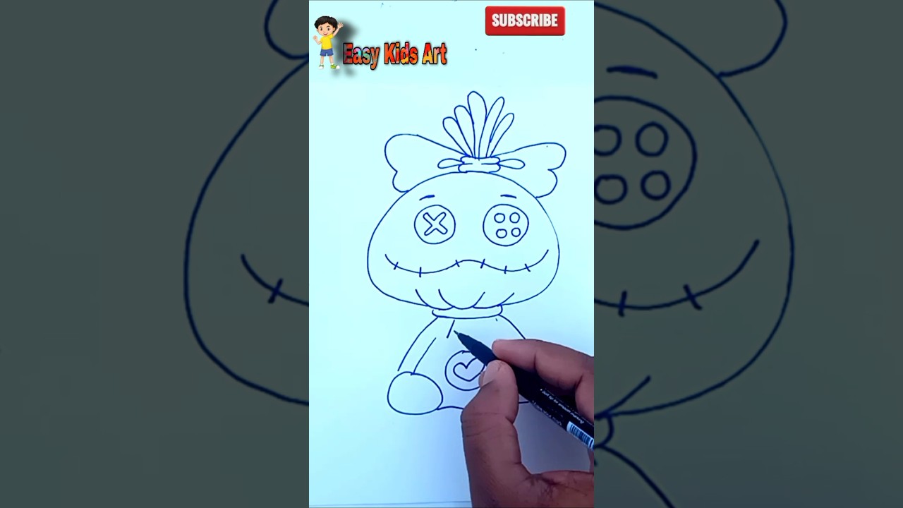 Как рисовать Scrump #шорты #тренды #вирусныешорты #youtubeшорты #tiktok #легкое_детское_искусство...