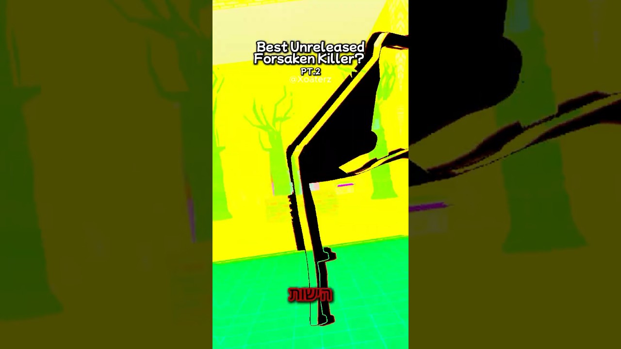Forsaken Best Unreleased Killer? PART 2 WHISTLER?: #shorts #short #roblox #funny #robloxmemes